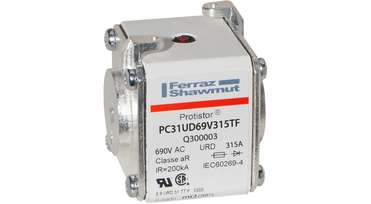 Q300003 - PROTISTOR® SB aR, metric threaded holes, TTF, size 31, 690VAC IEC, 315A